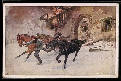 Cartolina croce rossa - croce,