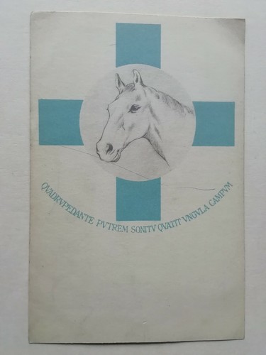 Cartolina pro croce azzurra - cartolina,