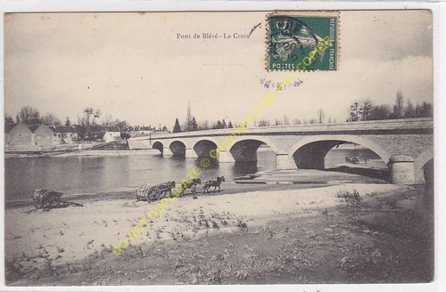 Cartolina 37150 bléré pont - bléré,